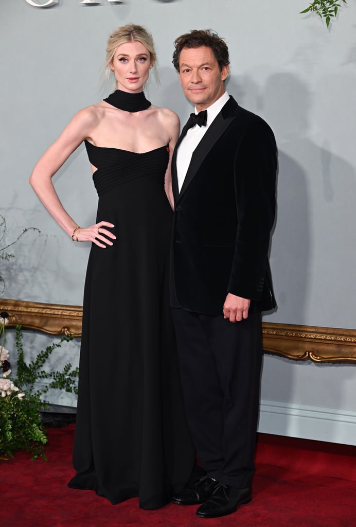 Elizabeth Debicki and Dominic West at "The Crown" Season 5 Premiere