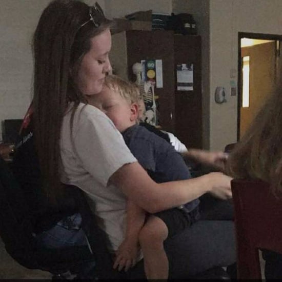 Teen Takes Toddler Brother to Class With Her