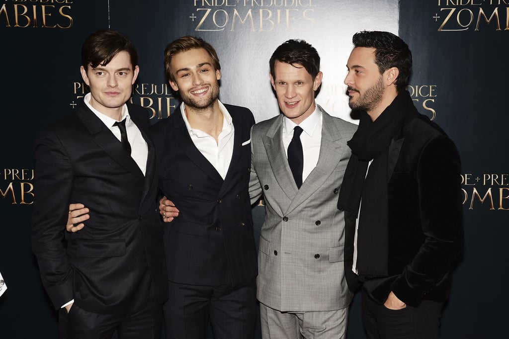 Sam Riley, Douglas Booth, Matt Smith, and Jack Huston had us swooning at the premiere of Pride and Prejudice and Zombies in 2016.