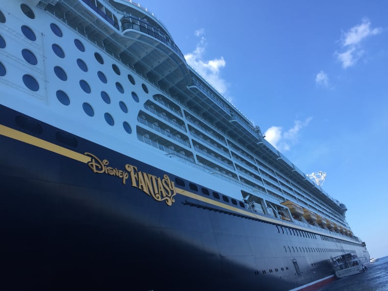 Disney Fantasy's ship whistle plays different songs.