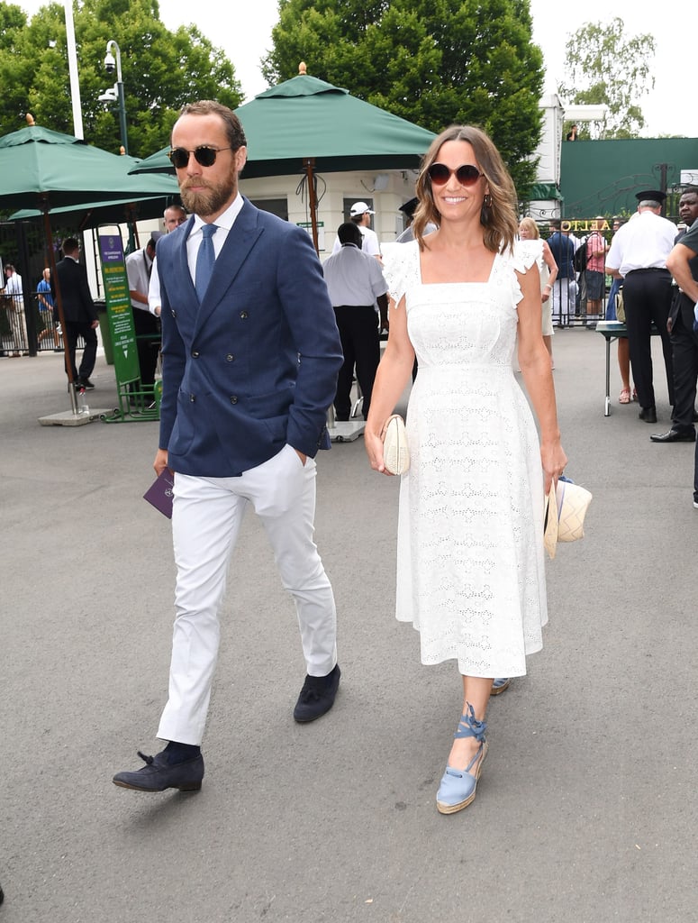 Pippa Middleton Anna Mason Dress at Wimbledon