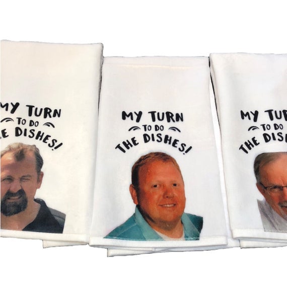 My Turn to Do the Dishes Kitchen Towel