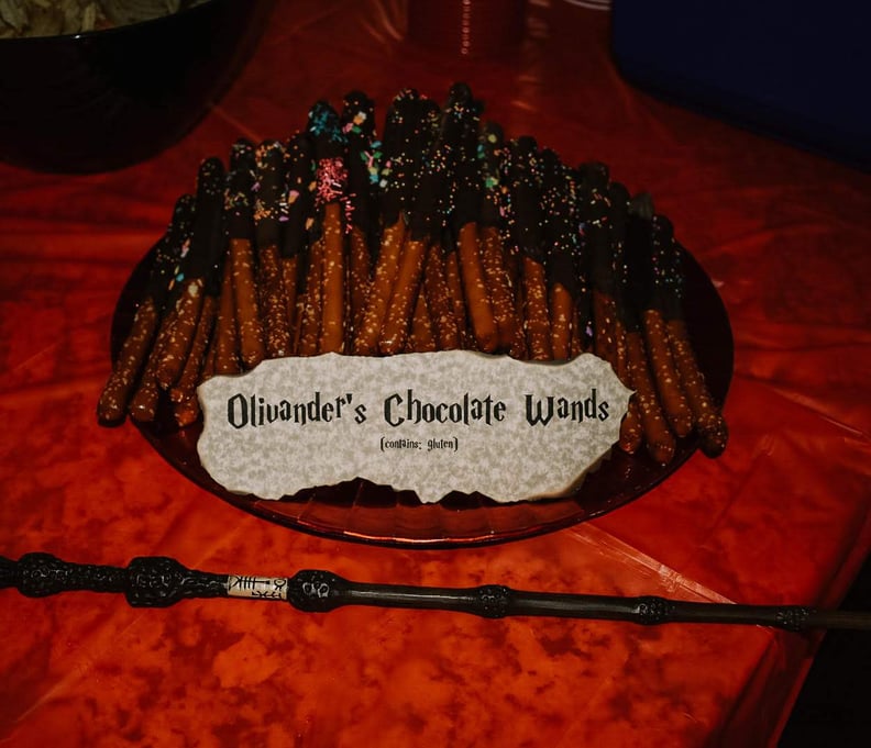Ollivanders Chocolate Wands Were on the Menu, Too