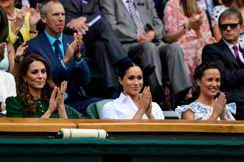 Meghan Markle and Kate Middleton at Wimbledon 2019 Pictures