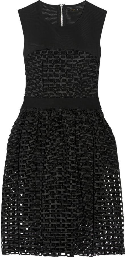 Maje Restano Guipure Lace and Tulle Dress ($159)