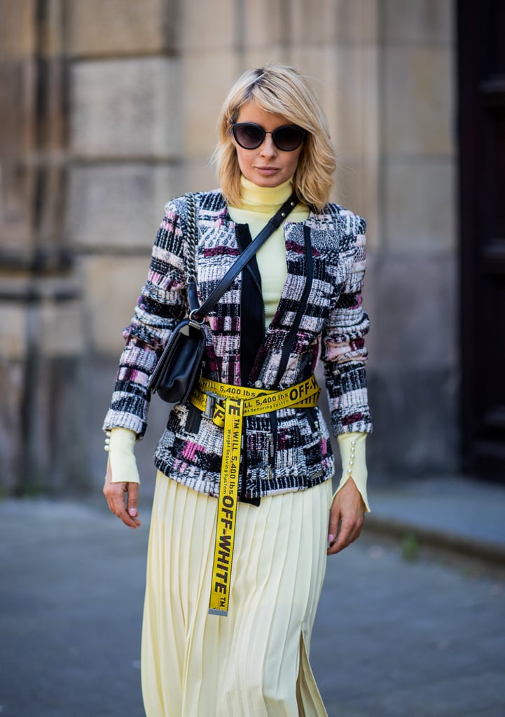 How Actually Wear That Off-White Belt POPSUGAR Fashion