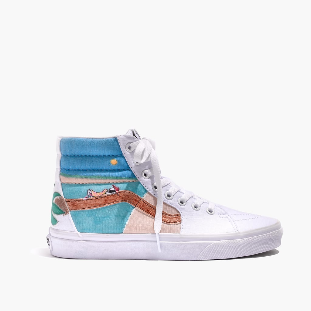 Sure, you could customize your white kicks, but why not leave the work to a pro with these Madewell x Unfortunate Portrait Hand-Painted Vans® Sk8-Hi High-Top Sneakers ($110).