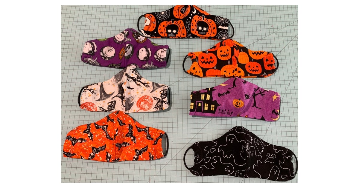 Halloween themed face mask HalloweenThemed Protective Face Masks for