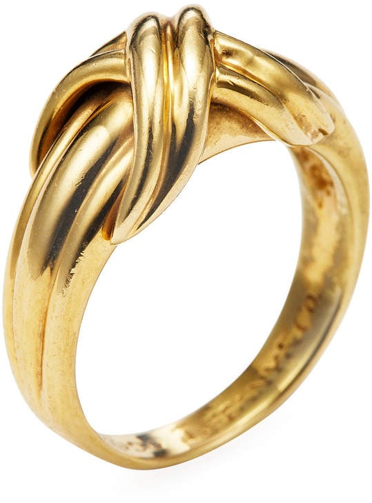 Tiffany & Co. Women's Vintage 18K Yellow Gold X Ring