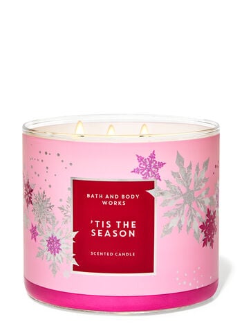 Tis the Season Three-Wick Candle