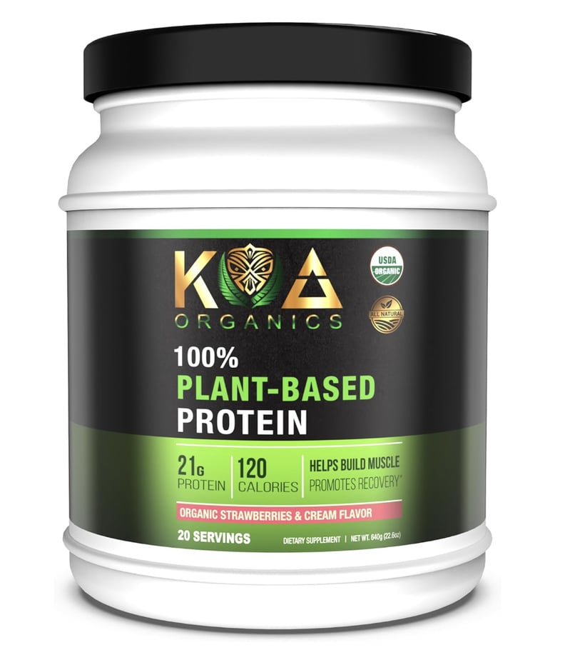 KOA Organics Strawberries & Cream Vegan Protein Powder