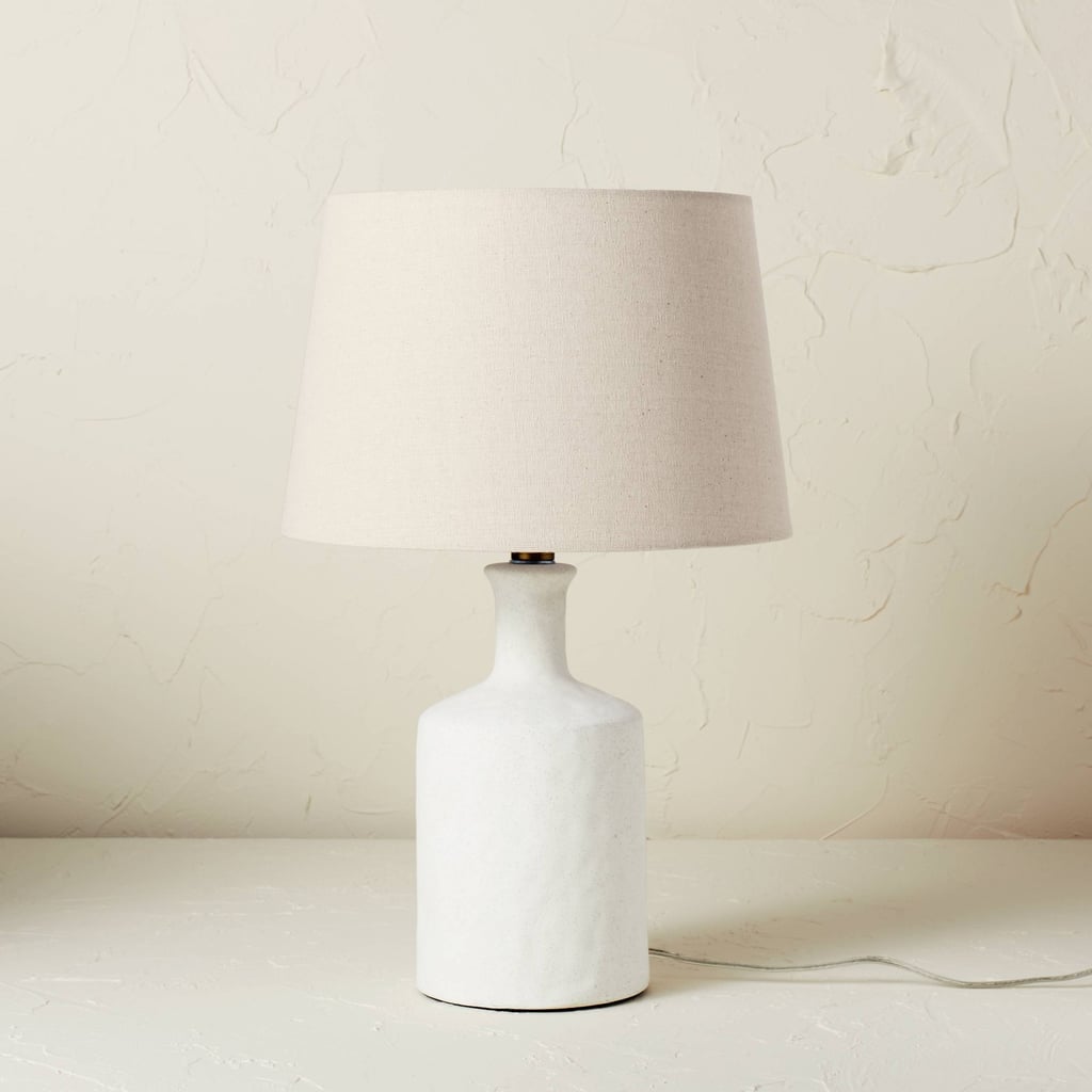 A Minimal Light: Opalhouse x Jungalow Matte Ceramic Table Lamp