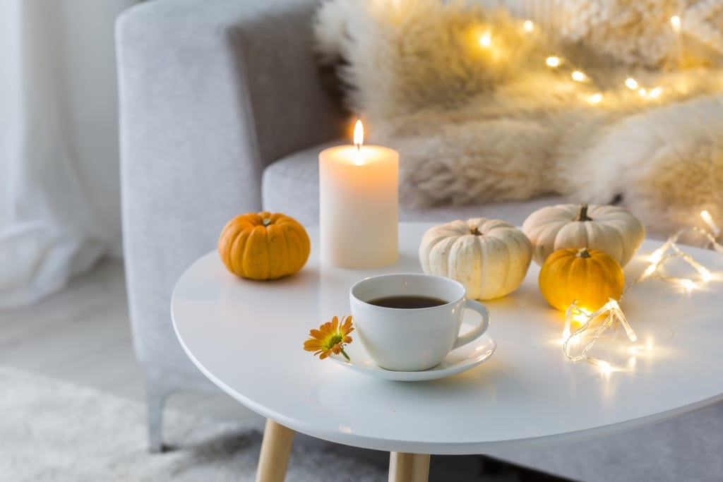 You won't see any giant floating witches or plastic candy bowls here; instead, a few carefully positioned string lights are all you need to illuminate this delicate style. Some coffeehouse jazz or simple silence might fit this aesthetic well, and a minimalist Halloween gathering will probably look like a cocktail party complete with red wine and a cheese plate.