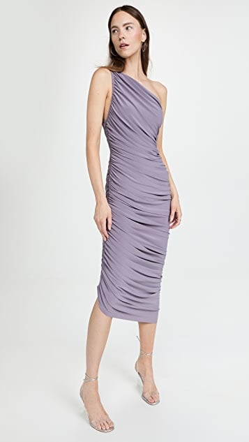 Norma Kamali Diana Dress in Powder Purple
