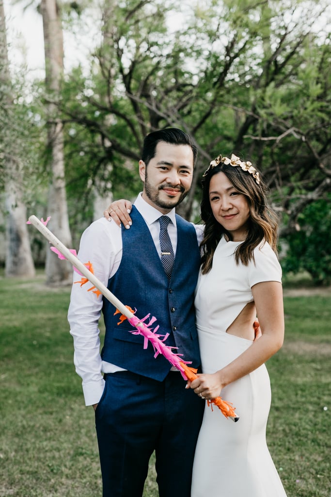 Piñata Wedding Cake Smash