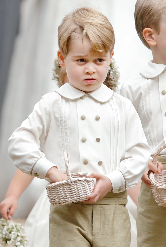 When He Was Unsure About Being a Pageboy in His Aunt Pippa's Wedding