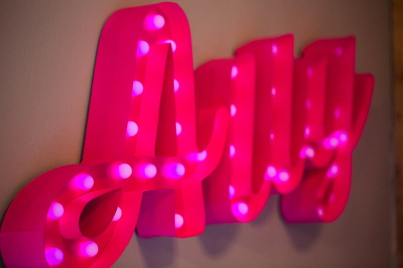 You might be familiar with my love for Lollipop Lights custom marquee lights.  I can’t get enough of them.  I think every party should have a name or saying in lights. Lollipop Lights nailed it again with this PONY POWER sign that we hung in the entrance to the party. One sign wasn’t enough though, we also did ALLY in lights, which now is lit in her bedroom!