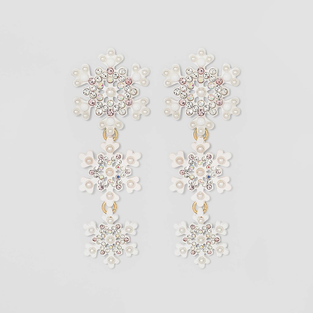 Seasonal Earrings: Sugarfix by BaubleBar Snowflake Drop Earrings