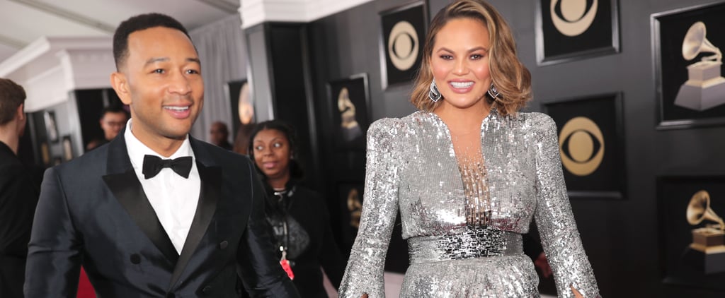Chrissy Hilariously Reveals Why John Isn't Attending the Grammys: "EGOT Lazy"
