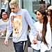 Ariana Grande and Pete Davidson Wearing Sweetener Merch 2018