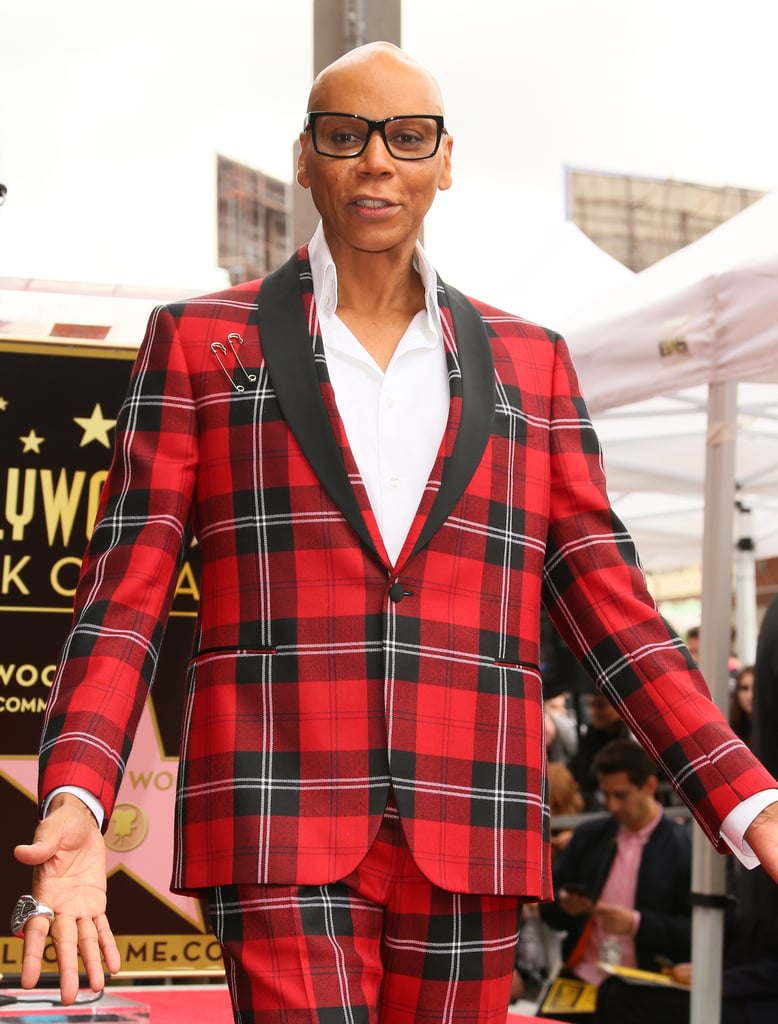 RuPaul and Husband at Hollywood Walk of Fame Ceremony 2018