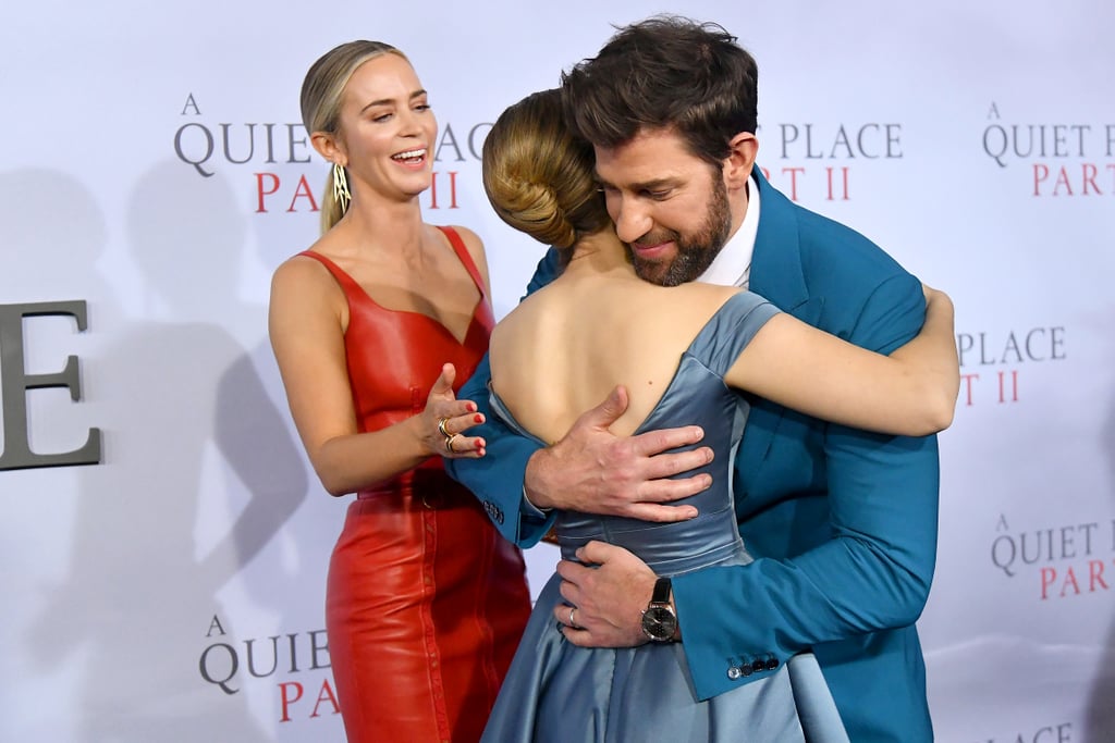 Emily Blunt and John Krasinski at A Quiet Place 2 Premiere