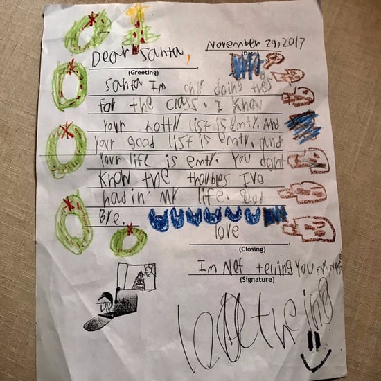6-Year-Old's Savage Letter to Santa