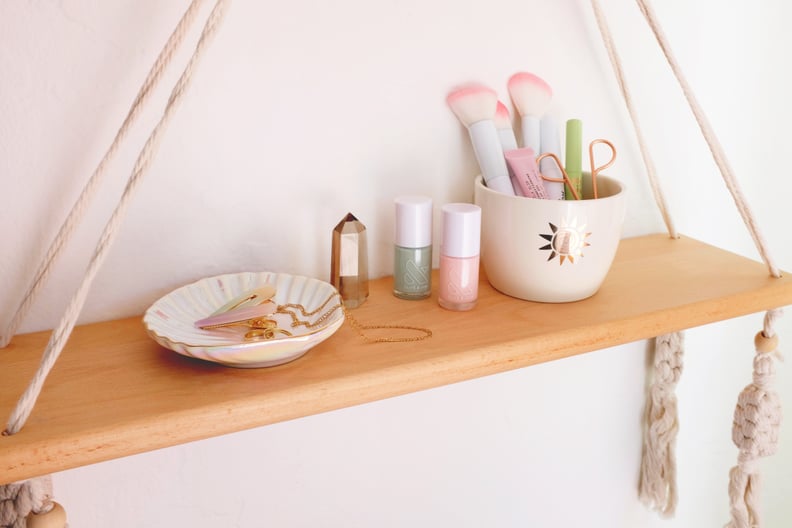 How to Style a Wall Shelf For the Bathroom