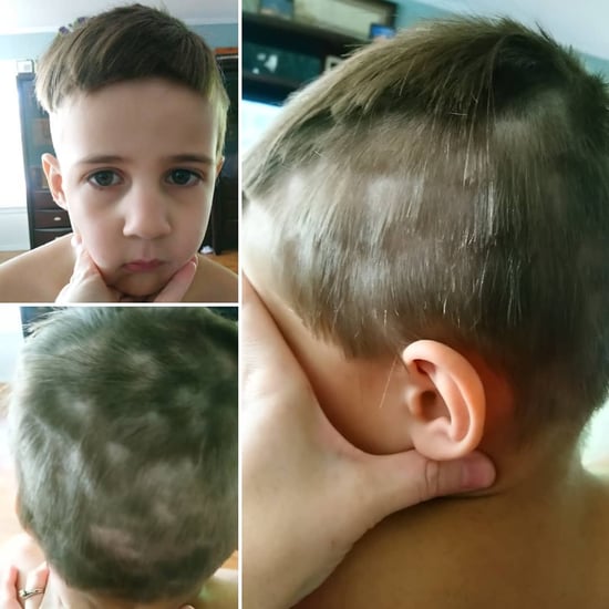 Photos Of Kids At Home Haircuts Done By Parents Popsugar Family