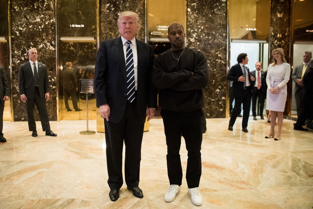 Kanye West Meeting With Donald Trump Pictures December 2016