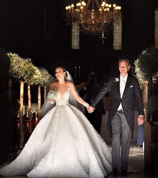 The Gown Cost Over a Million Dollars Victoria Swarovski's Michael