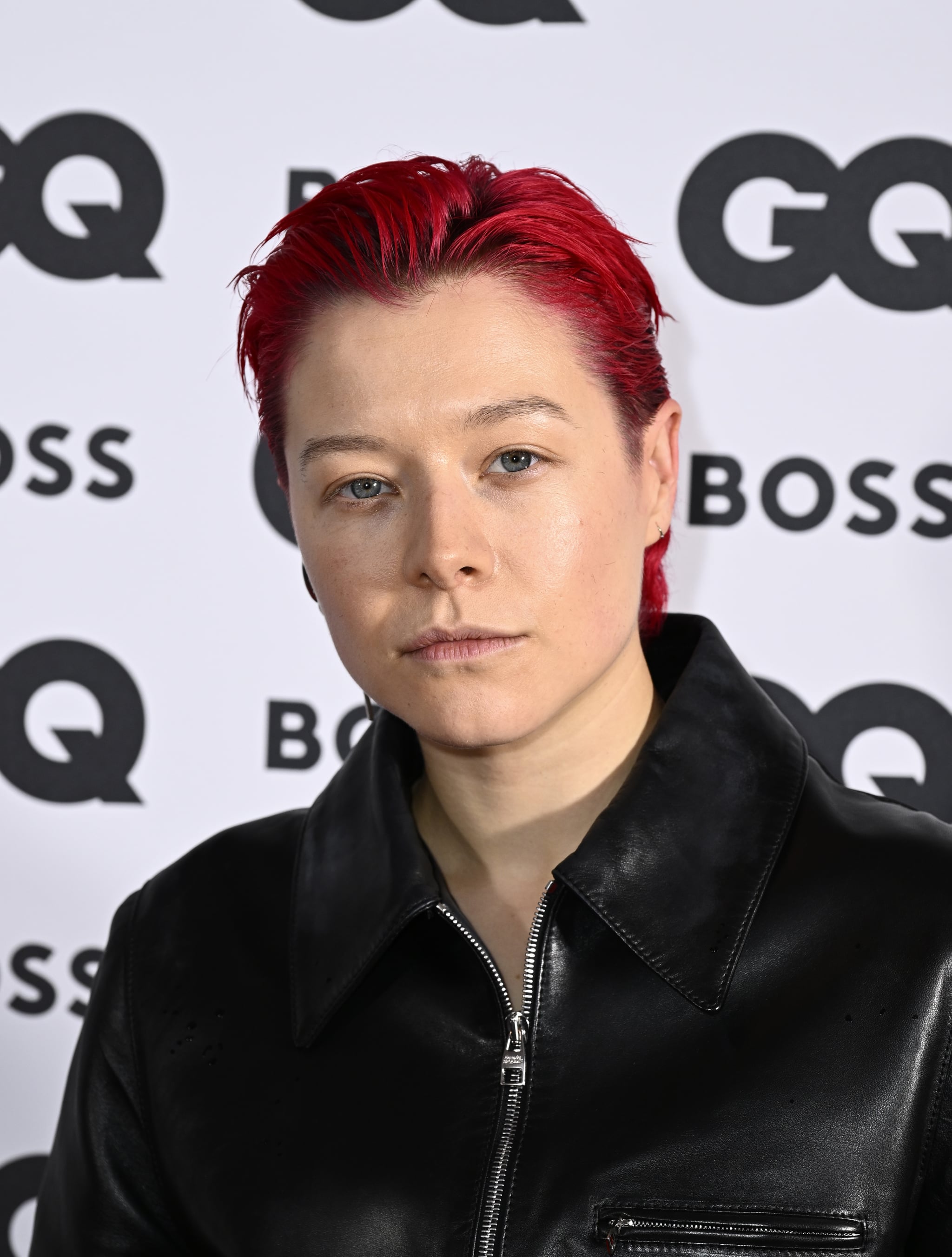 LONDON, ENGLAND - NOVEMBER 16:  Emma D'Arcy attends the GQ Men Of The Year Awards 2022 at The Mandarin Oriental Hyde Park on November 16, 2022 in London, England. (Photo by Gareth Cattermole/Getty Images)