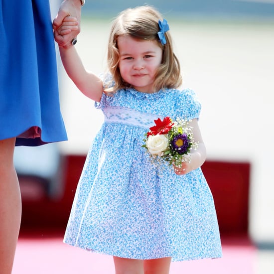 Princess Charlotte Curtsy in Poland Video 2017