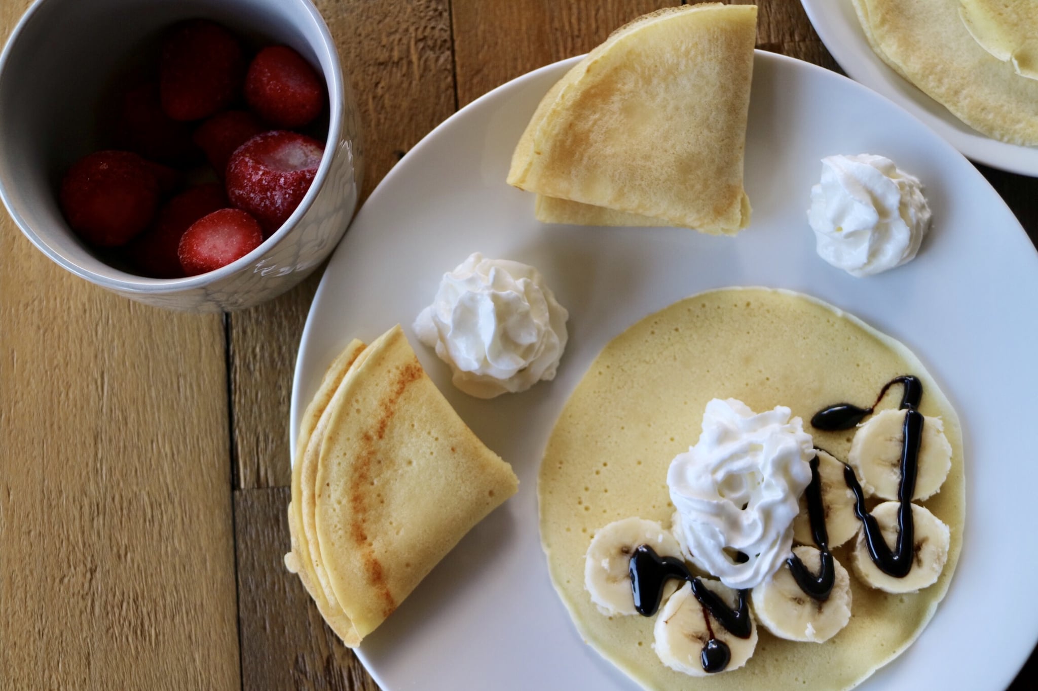 How to make crepes in a regular skillet - Julia's Album