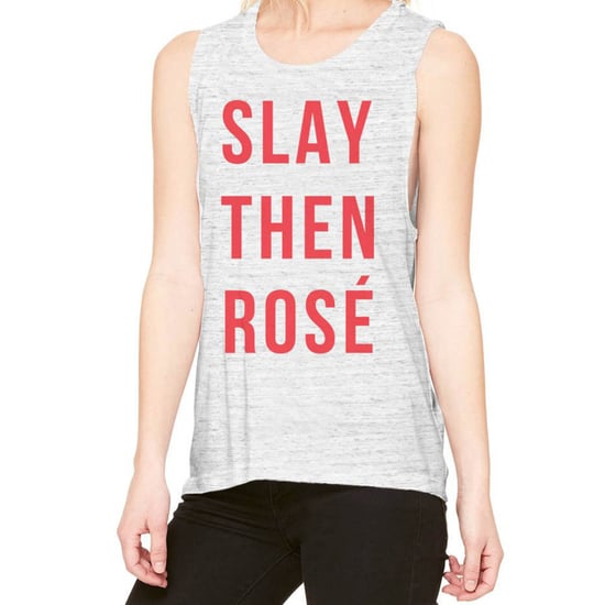 Wine and Rose Workout Clothes