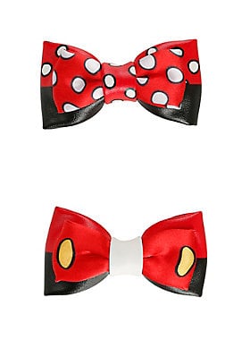 Disney Mickey & Minnie Cosplay Hair Bow Set