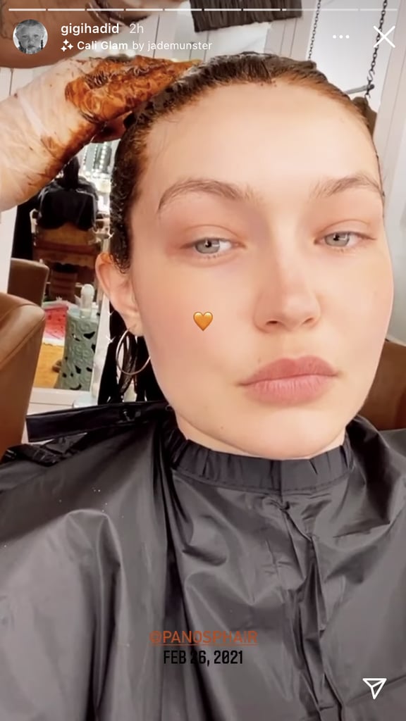 Gigi Hadid Dyed Her Hair Because of The Queen's Gambit