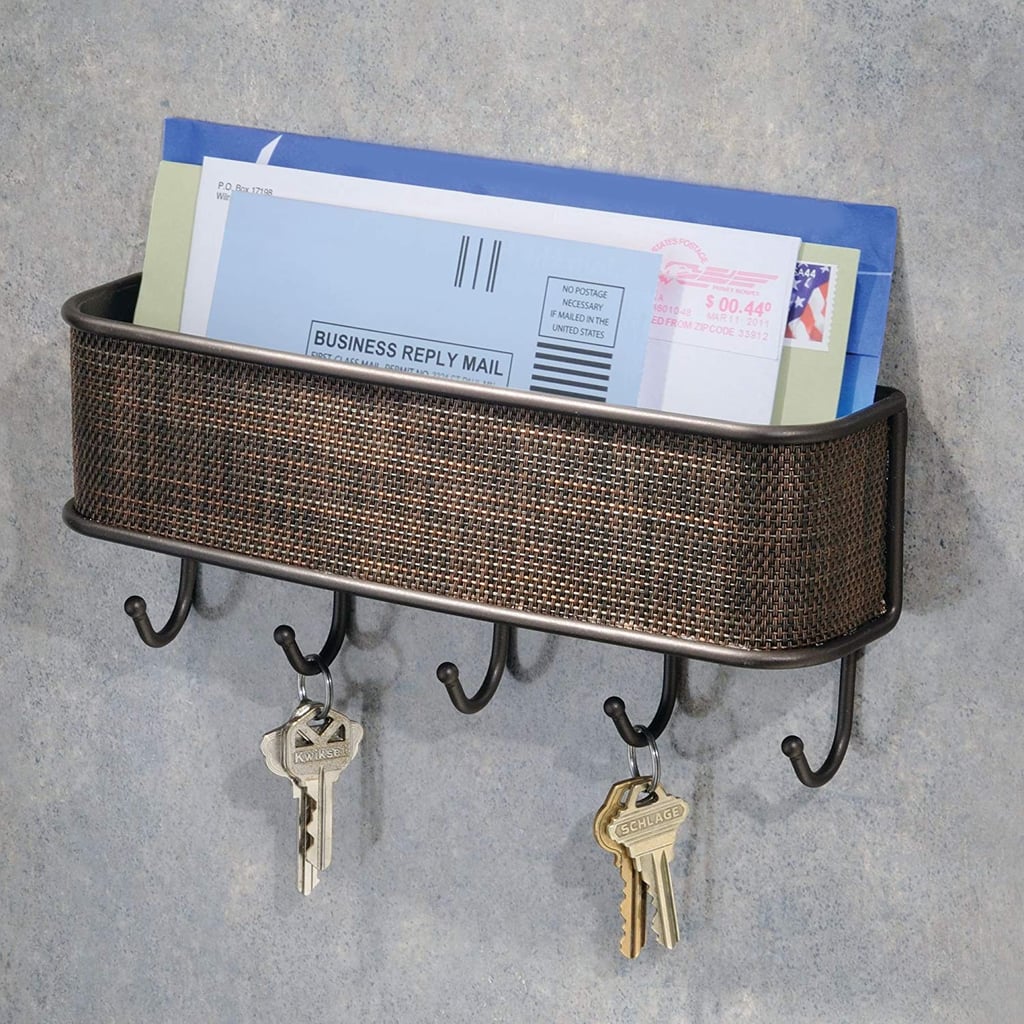 InterDesign Twillo Mail Wall Key Rack Organiser