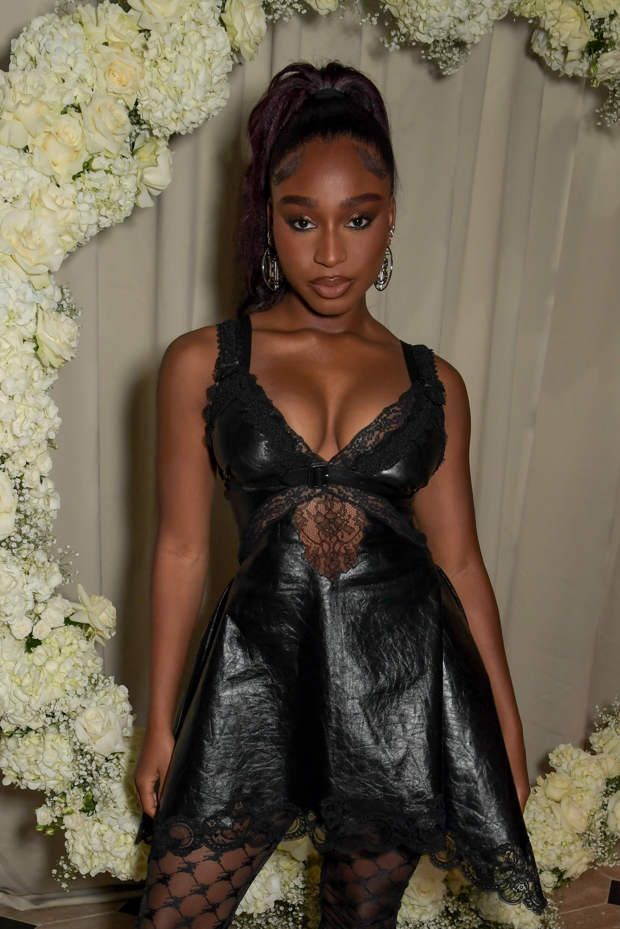 LONDON, ENGLAND - SEPTEMBER 26: Normani attends the Burberry Spring/Summer 2022 aftershow party at The Twenty Two on September 26, 2022 in London, England. (Photo by David M. Benett/Dave Benett/Getty Images for Burberry)