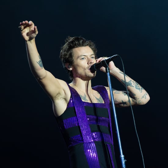 Watch Harry Styles's Leather Pants Split Open at LA Concert