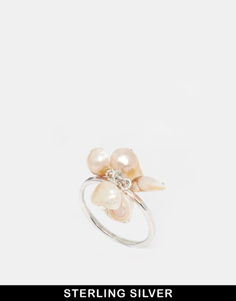 Sam Ubhi Silver Pearl Ring