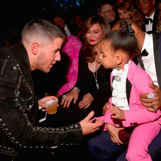 Blue Ivy With Celebrities at the 2017 Grammys