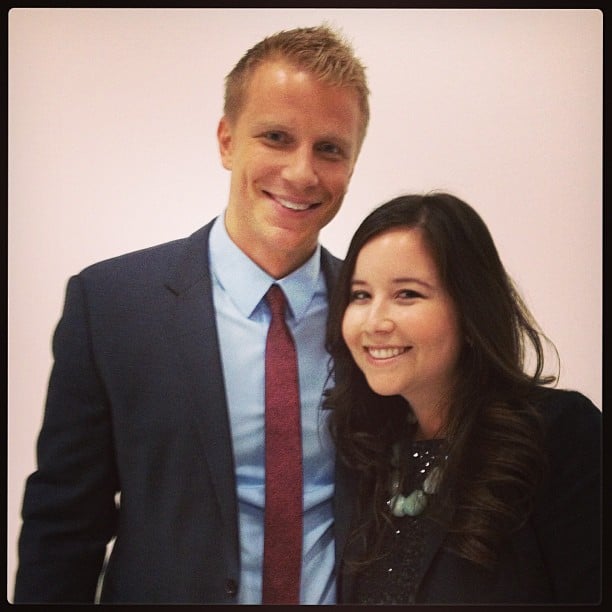 Sean Lowe looking good at the Women Tell All taping.