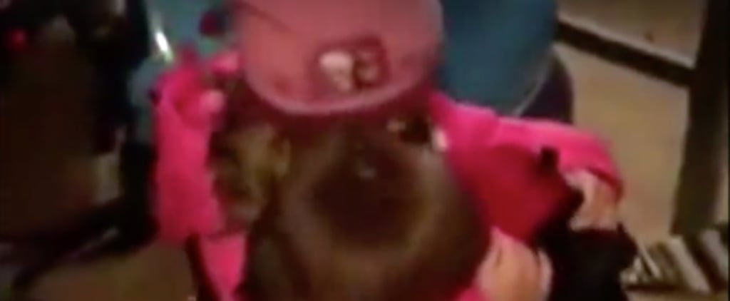 Little Girl Surprises Brother With Pet Hamster