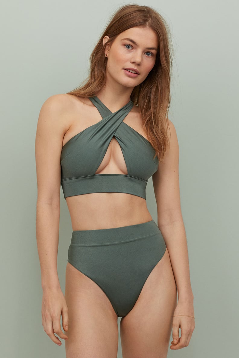 H&M Bikini Top and Brazilian Bikini Bottoms