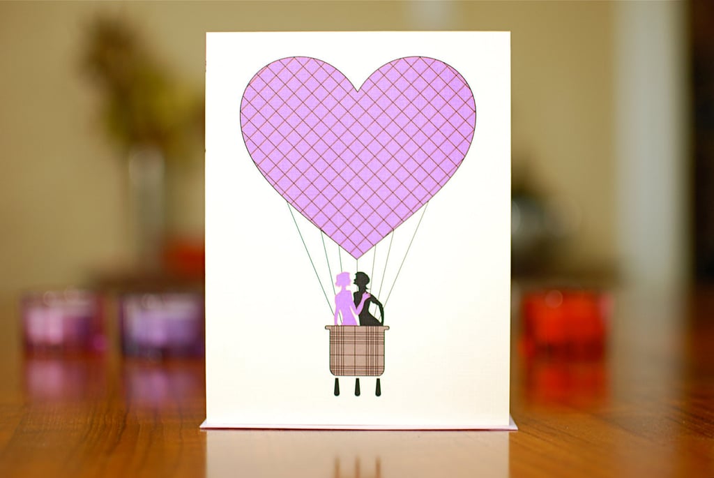 Heart hot air balloon ($4)