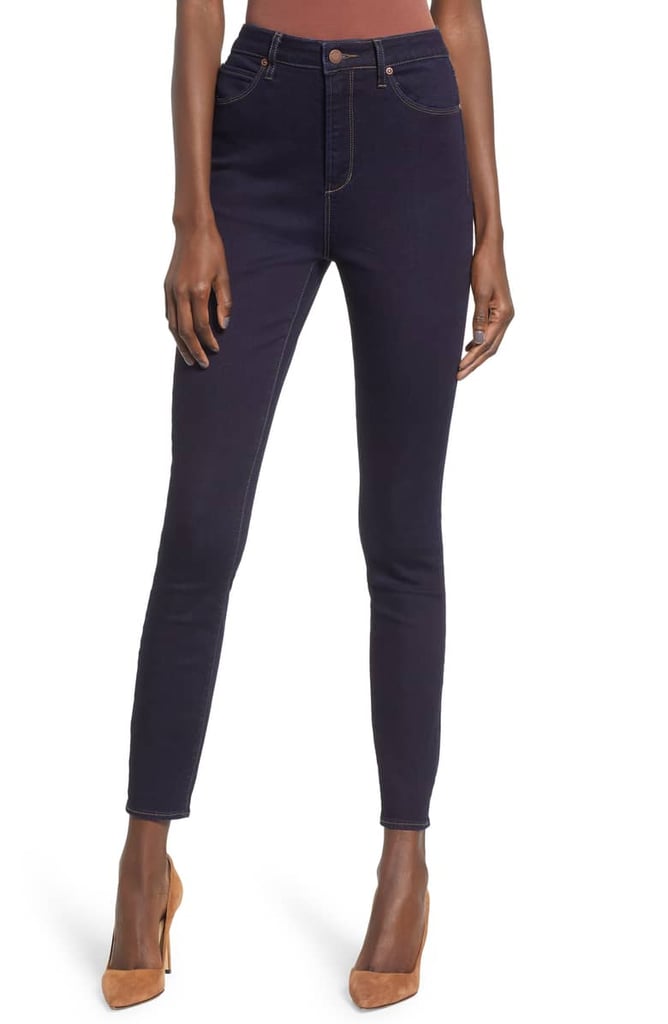 high waist jeans skinny fit
