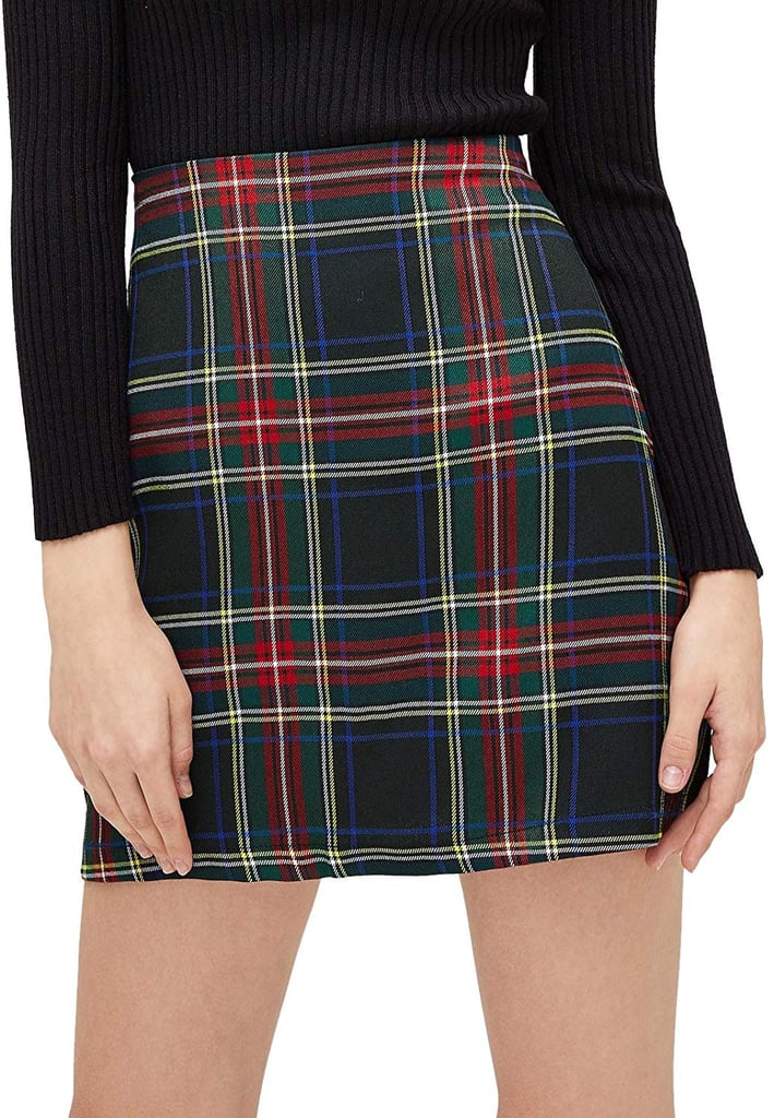 MAKEMECHIC Plaid Skirt