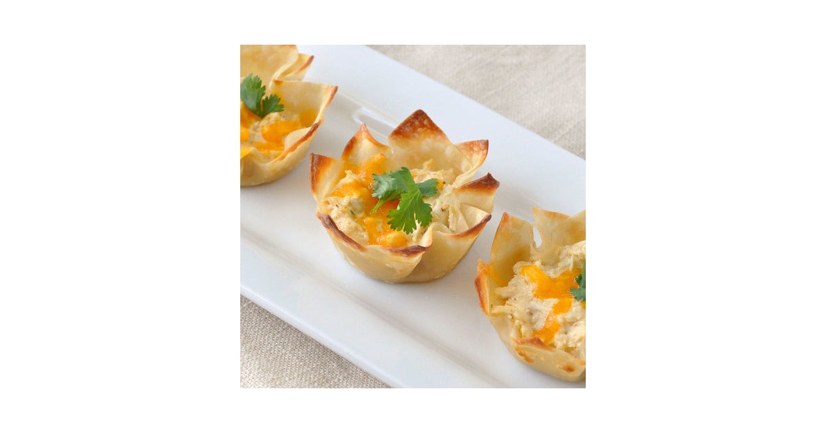 Jalapeño Cheddar Chicken Wonton Cups KidFriendly Muffin Tin Recipes POPSUGAR Family Photo 13
