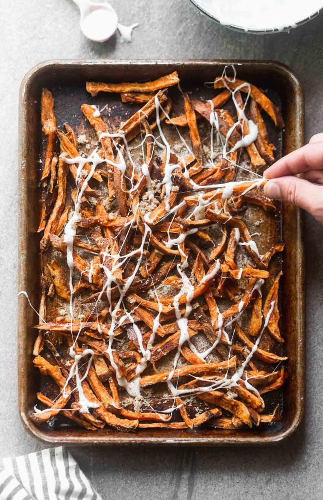 Sweet Potato Fries With Marshmallow Cream